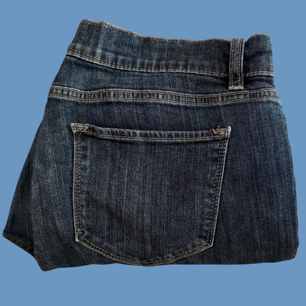 Liz Claiborne Blue Boyfriend Skinny Jeans - Picture 3 of 4